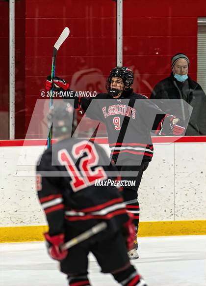 Thumbnail 1 in Winchednon vs. St. Sebastian's School (Kevin Mutch Torunament) photogallery.