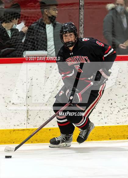 Thumbnail 2 in Winchednon vs. St. Sebastian's School (Kevin Mutch Torunament) photogallery.