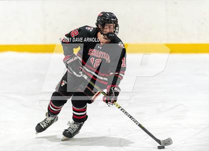Thumbnail 2 in Winchednon vs. St. Sebastian's School (Kevin Mutch Torunament) photogallery.
