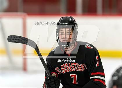 Thumbnail 3 in Winchednon vs. St. Sebastian's School (Kevin Mutch Torunament) photogallery.