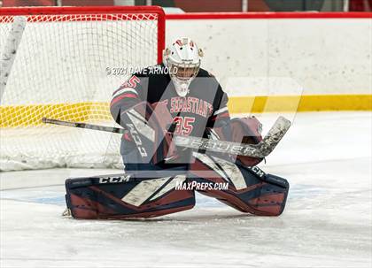 Thumbnail 2 in Winchednon vs. St. Sebastian's School (Kevin Mutch Torunament) photogallery.