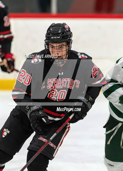 Thumbnail 1 in Winchednon vs. St. Sebastian's School (Kevin Mutch Torunament) photogallery.