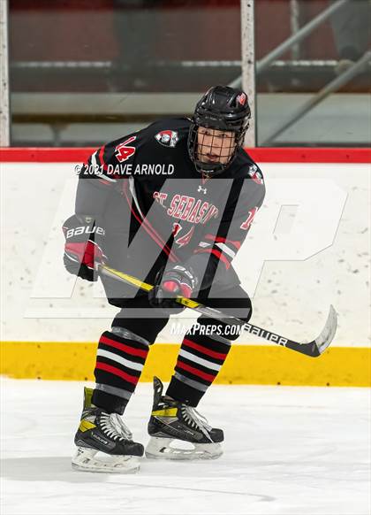 Thumbnail 3 in Winchednon vs. St. Sebastian's School (Kevin Mutch Torunament) photogallery.