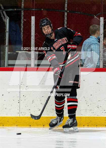 Thumbnail 2 in Winchednon vs. St. Sebastian's School (Kevin Mutch Torunament) photogallery.
