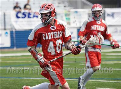 Thumbnail 1 in Carthage vs. Rocky Point (NYSPHSAA Class B Final) photogallery.