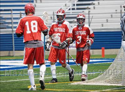 Thumbnail 1 in Carthage vs. Rocky Point (NYSPHSAA Class B Final) photogallery.