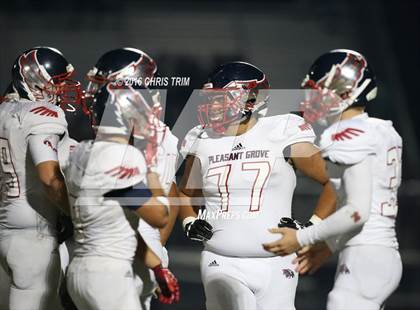 Thumbnail 1 in Pleasant Grove vs. Franklin photogallery.