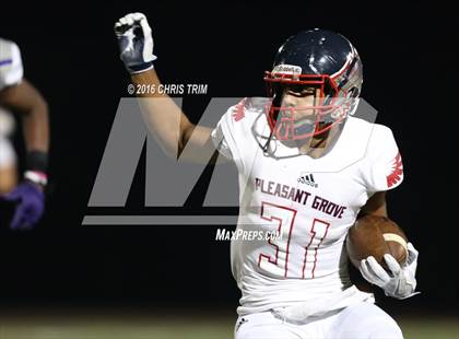 Thumbnail 1 in Pleasant Grove vs. Franklin photogallery.