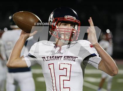 Thumbnail 1 in Pleasant Grove vs. Franklin photogallery.