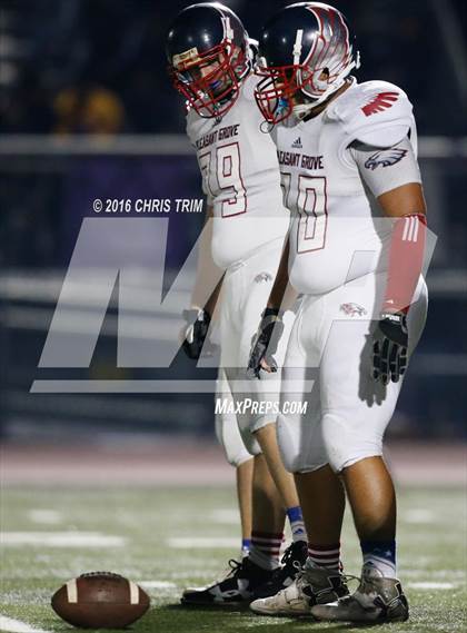 Thumbnail 1 in Pleasant Grove vs. Franklin photogallery.