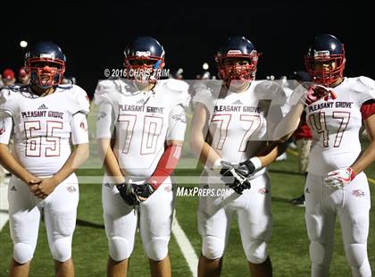 Thumbnail 1 in Pleasant Grove vs. Franklin photogallery.