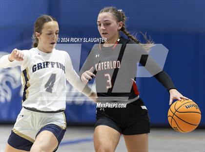 Thumbnail 2 in Waterloo vs Father McGivney (Columbia Tip Off Tournament) photogallery.