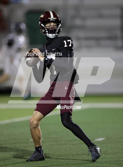 Thumbnail 1 in McNeil @ Dripping Springs (UIL 6A Bi-District Football Playoff) photogallery.