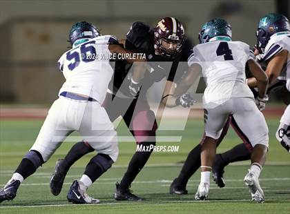 Thumbnail 1 in McNeil @ Dripping Springs (UIL 6A Bi-District Football Playoff) photogallery.