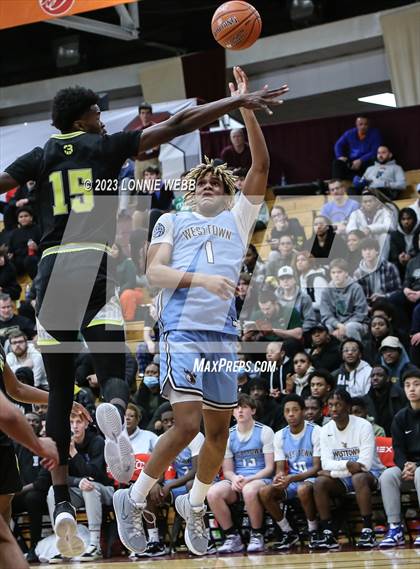 Thumbnail 2 in Prolific Prep vs. Westtown (Spalding Hoophall Classic) photogallery.