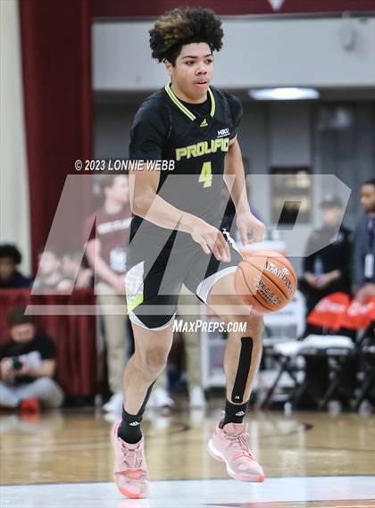 Thumbnail 2 in Prolific Prep vs. Westtown (Spalding Hoophall Classic) photogallery.
