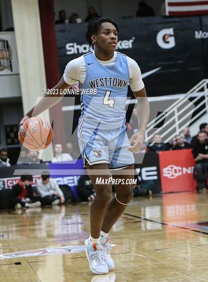 Thumbnail 2 in Prolific Prep vs. Westtown (Spalding Hoophall Classic) photogallery.