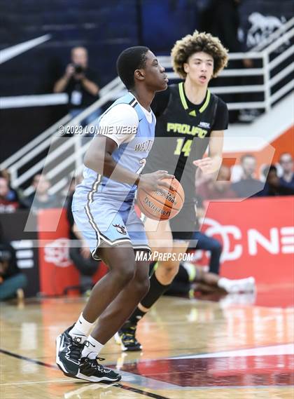 Thumbnail 1 in Prolific Prep vs. Westtown (Spalding Hoophall Classic) photogallery.
