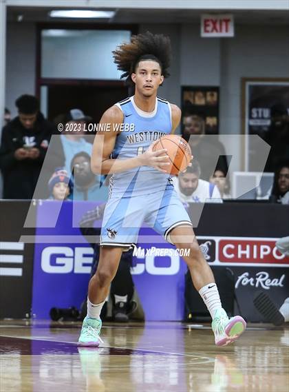 Thumbnail 3 in Prolific Prep vs. Westtown (Spalding Hoophall Classic) photogallery.