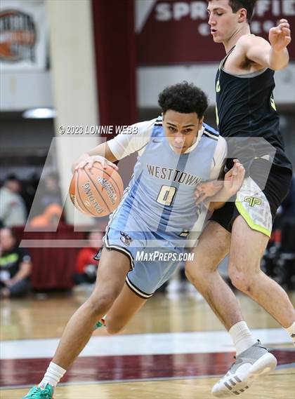 Thumbnail 2 in Prolific Prep vs. Westtown (Spalding Hoophall Classic) photogallery.