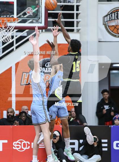 Thumbnail 2 in Prolific Prep vs. Westtown (Spalding Hoophall Classic) photogallery.