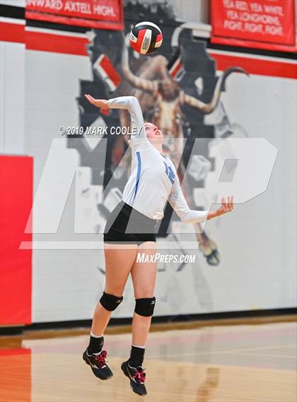 Thumbnail 2 in Wortham vs Chilton (UIL 2A Bi-District) photogallery.