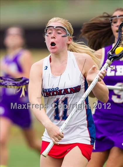 Thumbnail 2 in Christian Brothers Academy vs Owego Free Academy (NYSPHSAA Class C Quarterfinal) photogallery.
