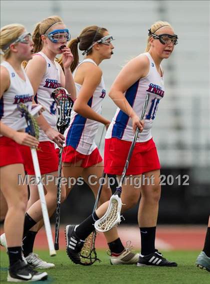 Thumbnail 1 in Christian Brothers Academy vs Owego Free Academy (NYSPHSAA Class C Quarterfinal) photogallery.
