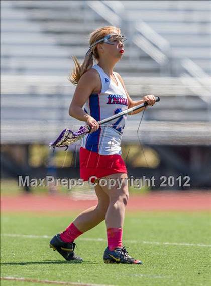 Thumbnail 1 in Christian Brothers Academy vs Owego Free Academy (NYSPHSAA Class C Quarterfinal) photogallery.