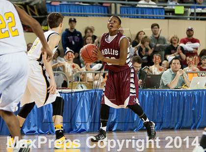 Thumbnail 2 in Kiowa vs. Hollis (OSSAA Class A Semifinal) photogallery.