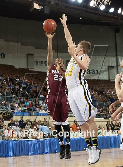 Thumbnail 3 in Kiowa vs. Hollis (OSSAA Class A Semifinal) photogallery.