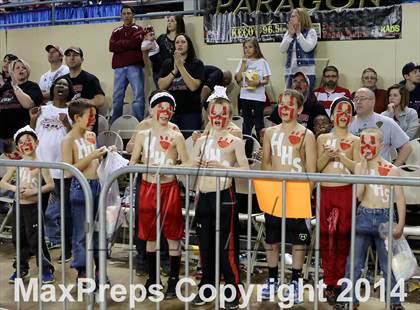 Thumbnail 3 in Kiowa vs. Hollis (OSSAA Class A Semifinal) photogallery.