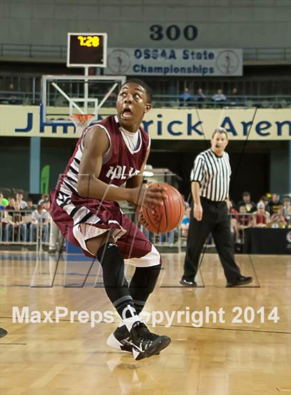 Thumbnail 1 in Kiowa vs. Hollis (OSSAA Class A Semifinal) photogallery.