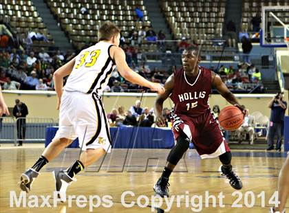 Thumbnail 1 in Kiowa vs. Hollis (OSSAA Class A Semifinal) photogallery.