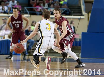 Thumbnail 1 in Kiowa vs. Hollis (OSSAA Class A Semifinal) photogallery.