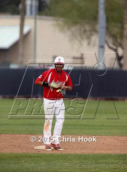 Thumbnail 2 in Tucson High Magnet School vs Benson (Lancer Baseball Classic) photogallery.