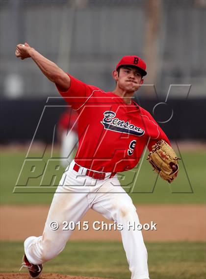 Thumbnail 1 in Tucson High Magnet School vs Benson (Lancer Baseball Classic) photogallery.
