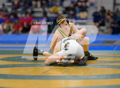 Thumbnail 3 in VHSL Class 5 State Championships 144lbs Final photogallery.