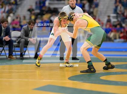 Thumbnail 3 in VHSL Class 5 State Championships 144lbs Final photogallery.