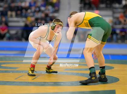 Thumbnail 3 in VHSL Class 5 State Championships 144lbs Final photogallery.