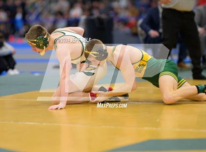 Thumbnail 3 in VHSL Class 5 State Championships 144lbs Final photogallery.