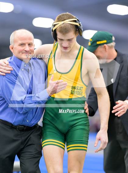 Thumbnail 1 in VHSL Class 5 State Championships 144lbs Final photogallery.