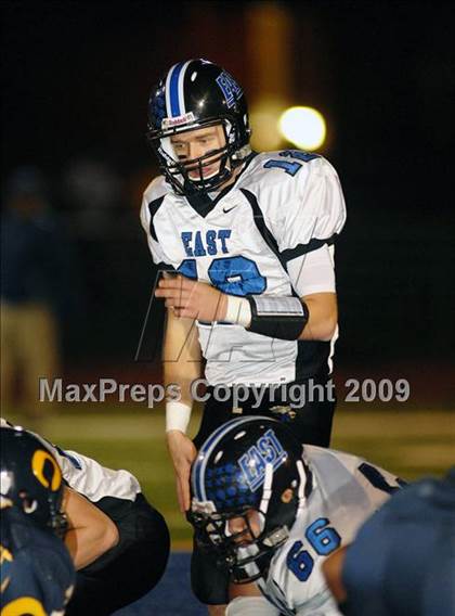 Thumbnail 1 in Lincoln-Way East @ O'Fallon (IHSA Class 7A Playoffs) photogallery.