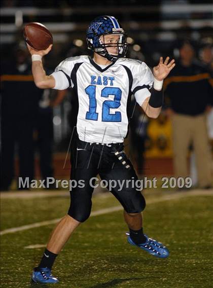 Thumbnail 1 in Lincoln-Way East @ O'Fallon (IHSA Class 7A Playoffs) photogallery.