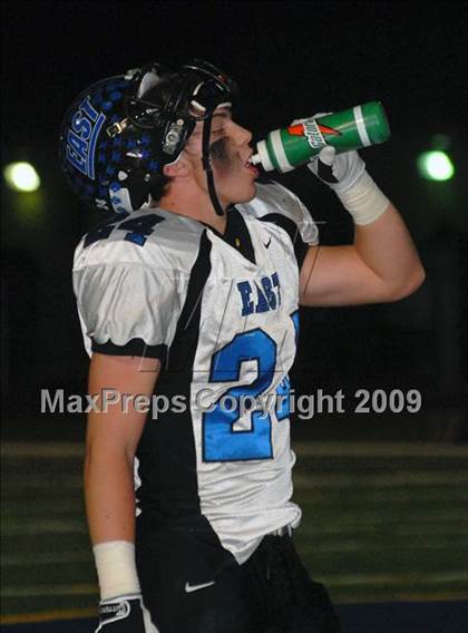 Thumbnail 1 in Lincoln-Way East @ O'Fallon (IHSA Class 7A Playoffs) photogallery.