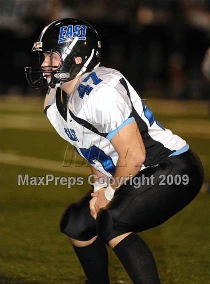 Thumbnail 1 in Lincoln-Way East @ O'Fallon (IHSA Class 7A Playoffs) photogallery.