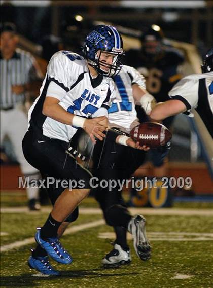 Thumbnail 1 in Lincoln-Way East @ O'Fallon (IHSA Class 7A Playoffs) photogallery.