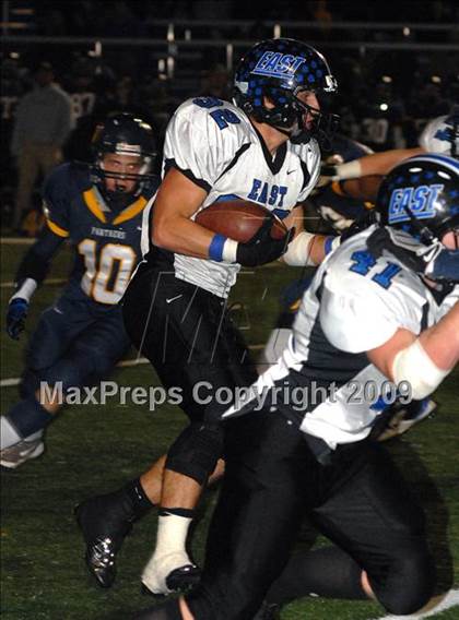 Thumbnail 3 in Lincoln-Way East @ O'Fallon (IHSA Class 7A Playoffs) photogallery.