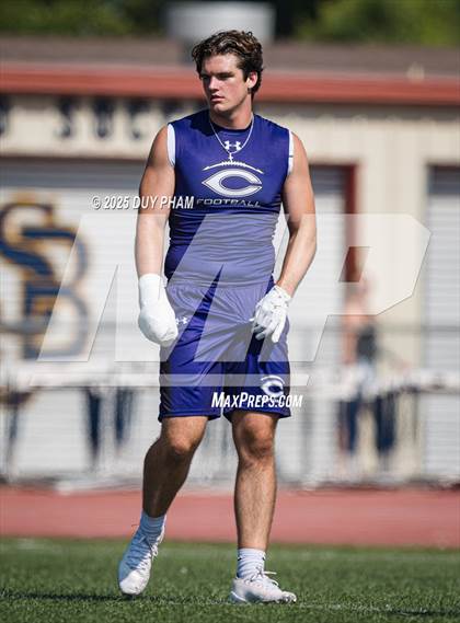 Thumbnail 1 in Carlsbad vs Servite (7 on 7 Brave 8 Invitational) photogallery.