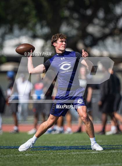 Thumbnail 1 in Carlsbad vs Servite (7 on 7 Brave 8 Invitational) photogallery.